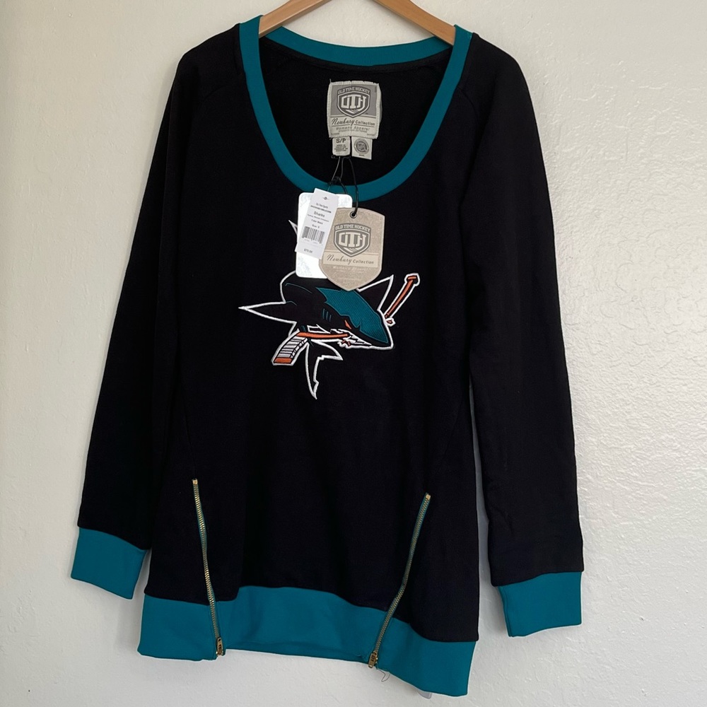 NEW w/ tags NHL sharks crew neck